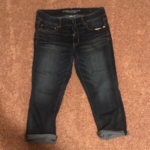 American Eagle Jean Capris